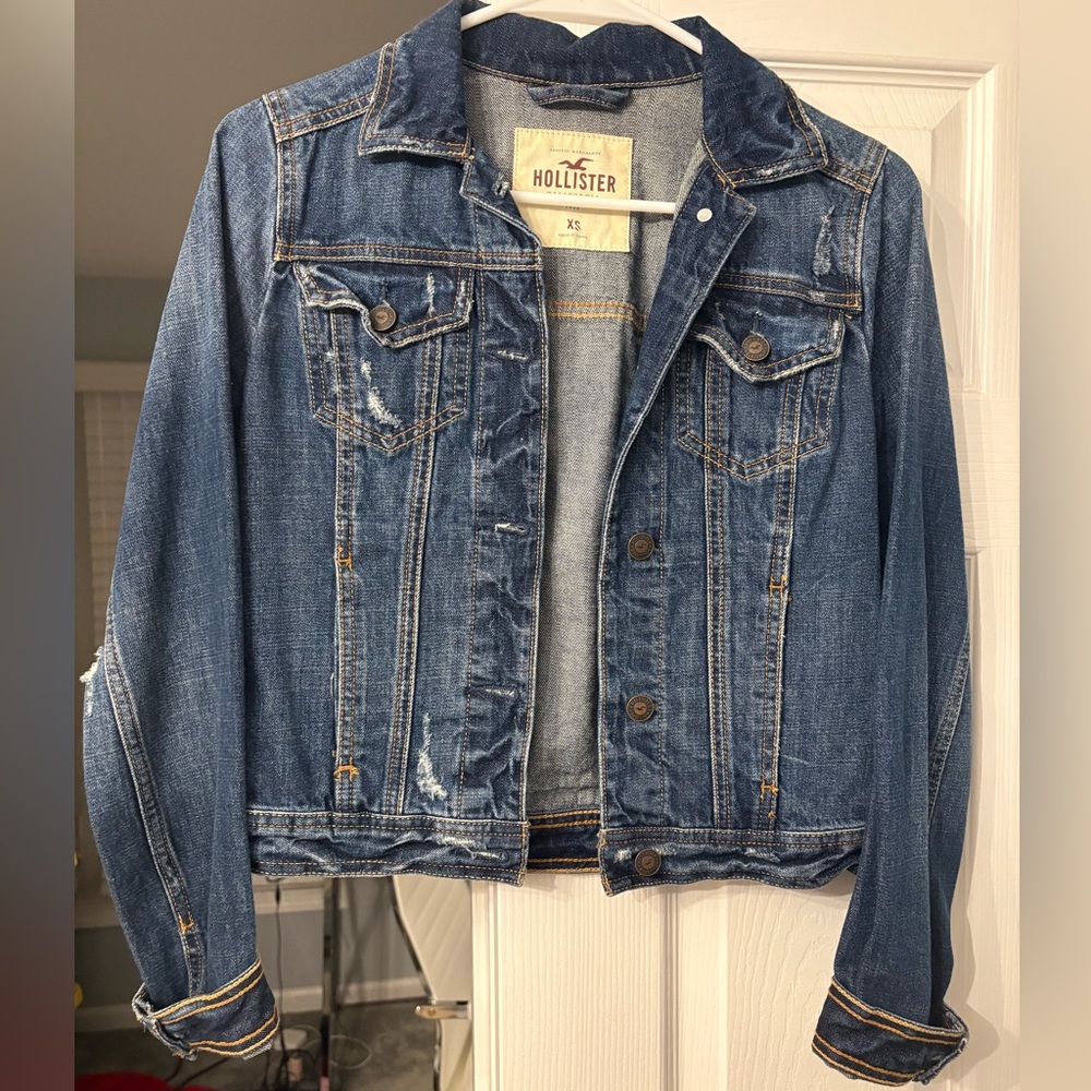 Women’s Hollister X-Small Denim Jean Jacket
